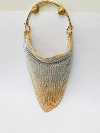 Chivas Pencil Mouth Purse – Gold (by Futuretense Ltd)