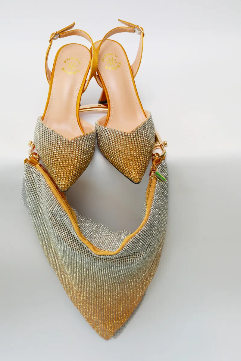 Chivas Pencil Mouth Sandal & Purse Set  view 2