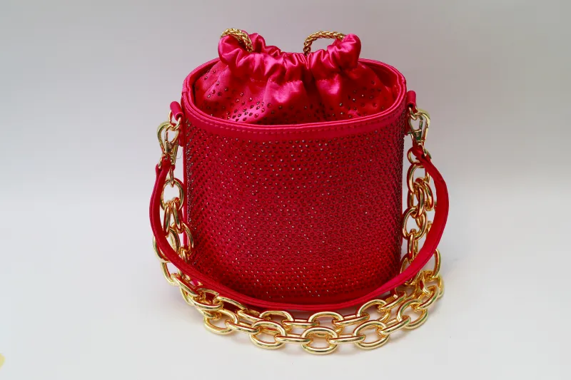 Flakky Purse – Pink Crystal Edition view 3