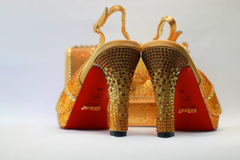 MAYBA Sandal – Gold Crystal Edition  view 3