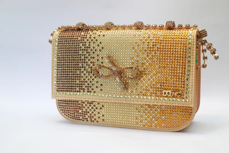 MAYBA Purse – Gold Crystal Edition  view 3