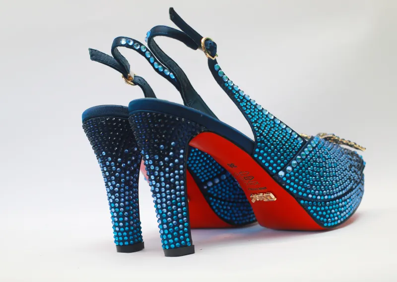 MAYBA Sandal – Sapphire Crystal Edition view 3