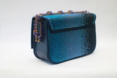 MAYBA Purse – Sapphire Crystal Edition  - Luxury Shoes at Futuretense Lekki Lagos