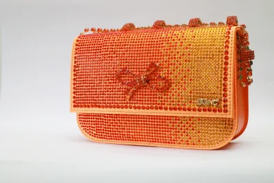 MAYBA Purse – Amber Crystal Edition  - Luxury Shoes at Futuretense Lekki Lagos