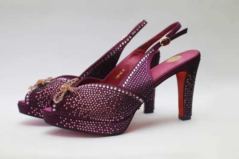 MAYBA Sandal – Purple Crystal Edition  view 3