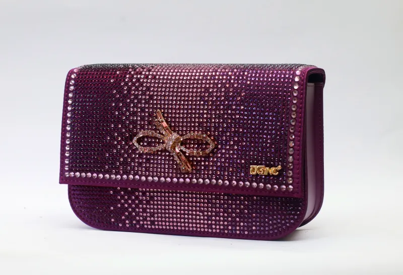 MAYBA Purse – Purple Crystal Edition view 3