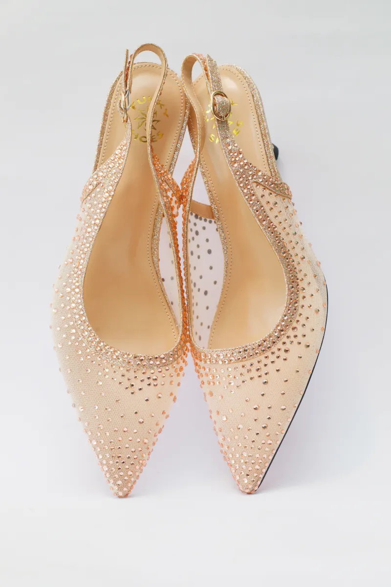 LOLA Sandal – Champagne Crystal Edition  view 4