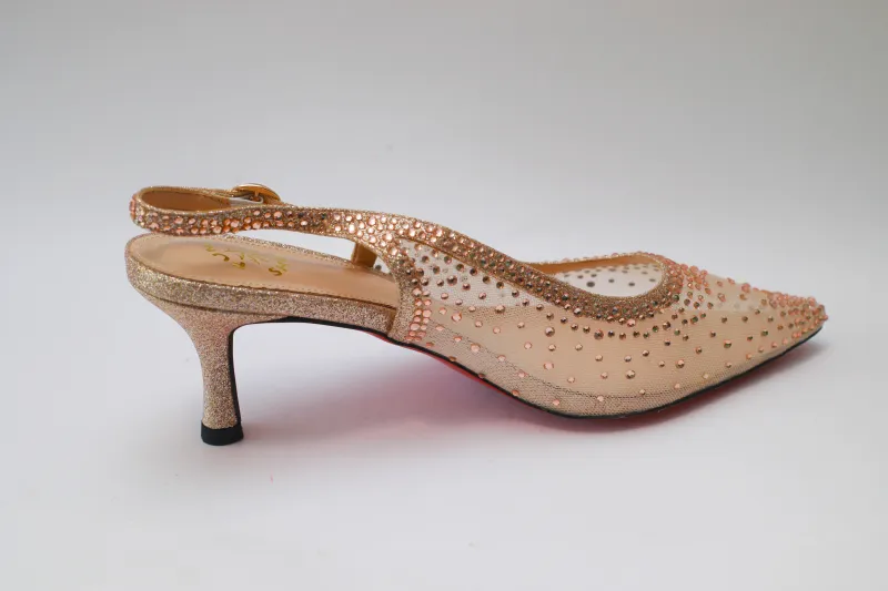 LOLA Sandal – Champagne Crystal Edition  view 5