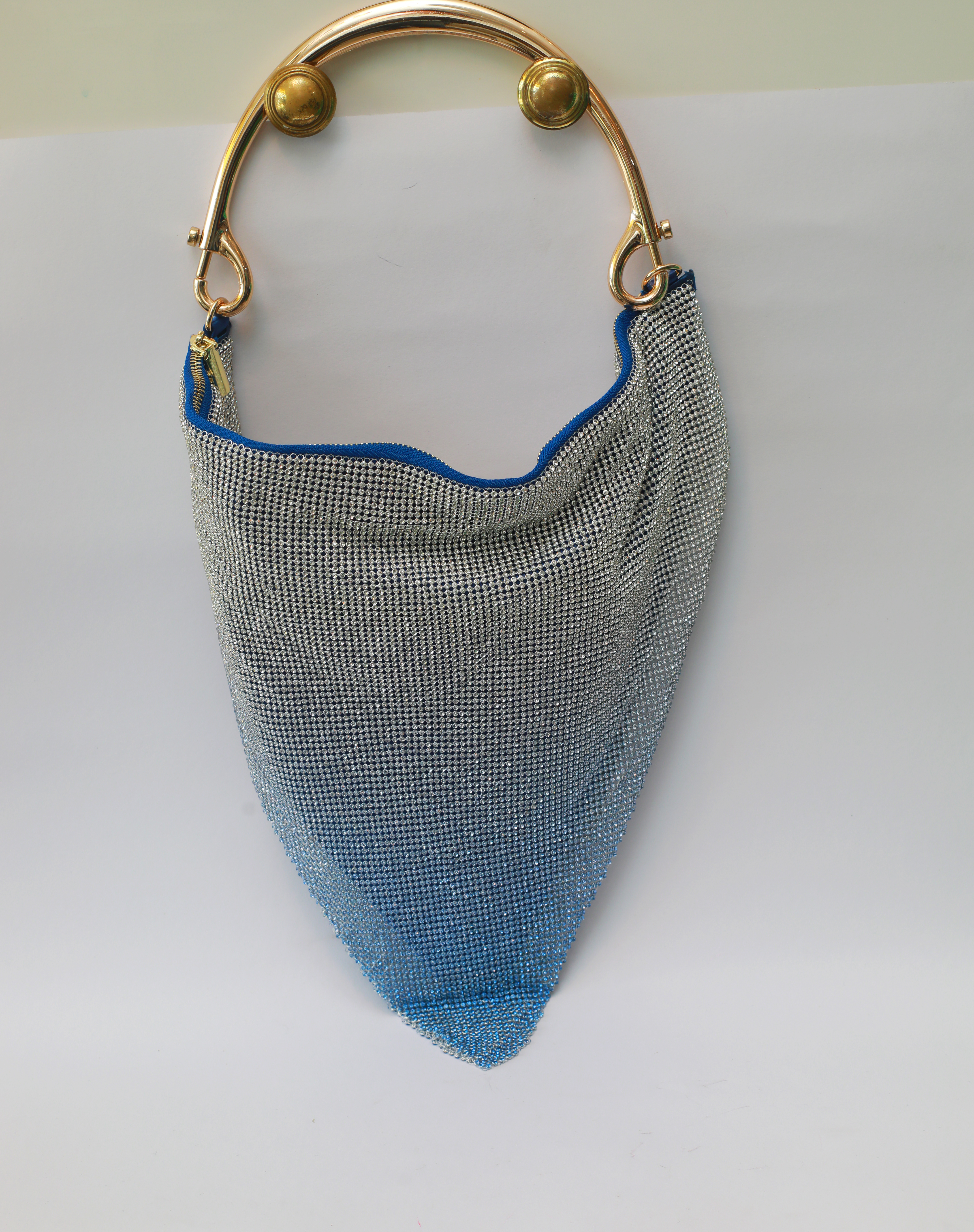 Chivas Pencil Mouth Purse – Blue Crystal Edition  view 3