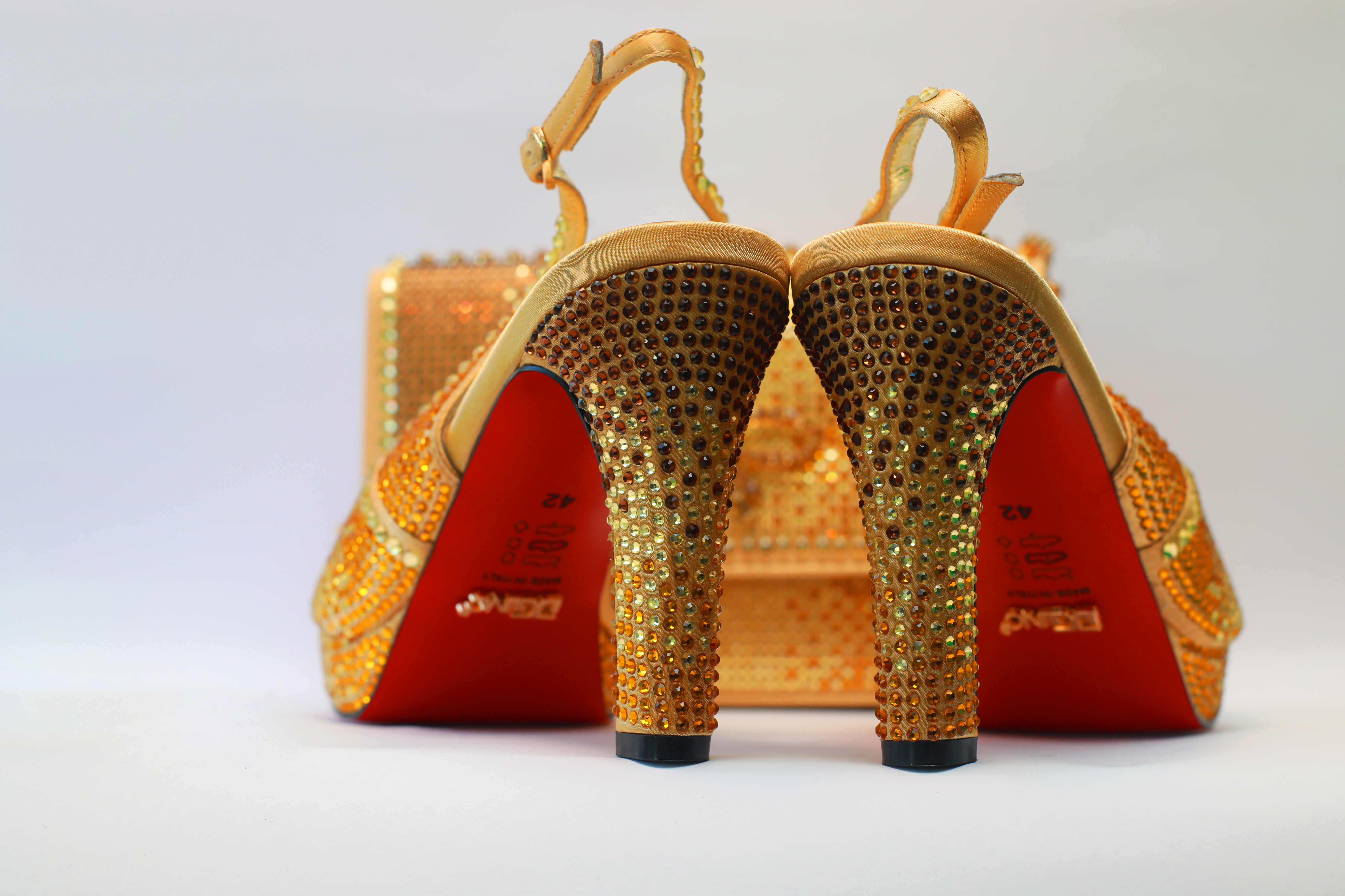 MAYBA Sandal – Gold Crystal Edition  view 8
