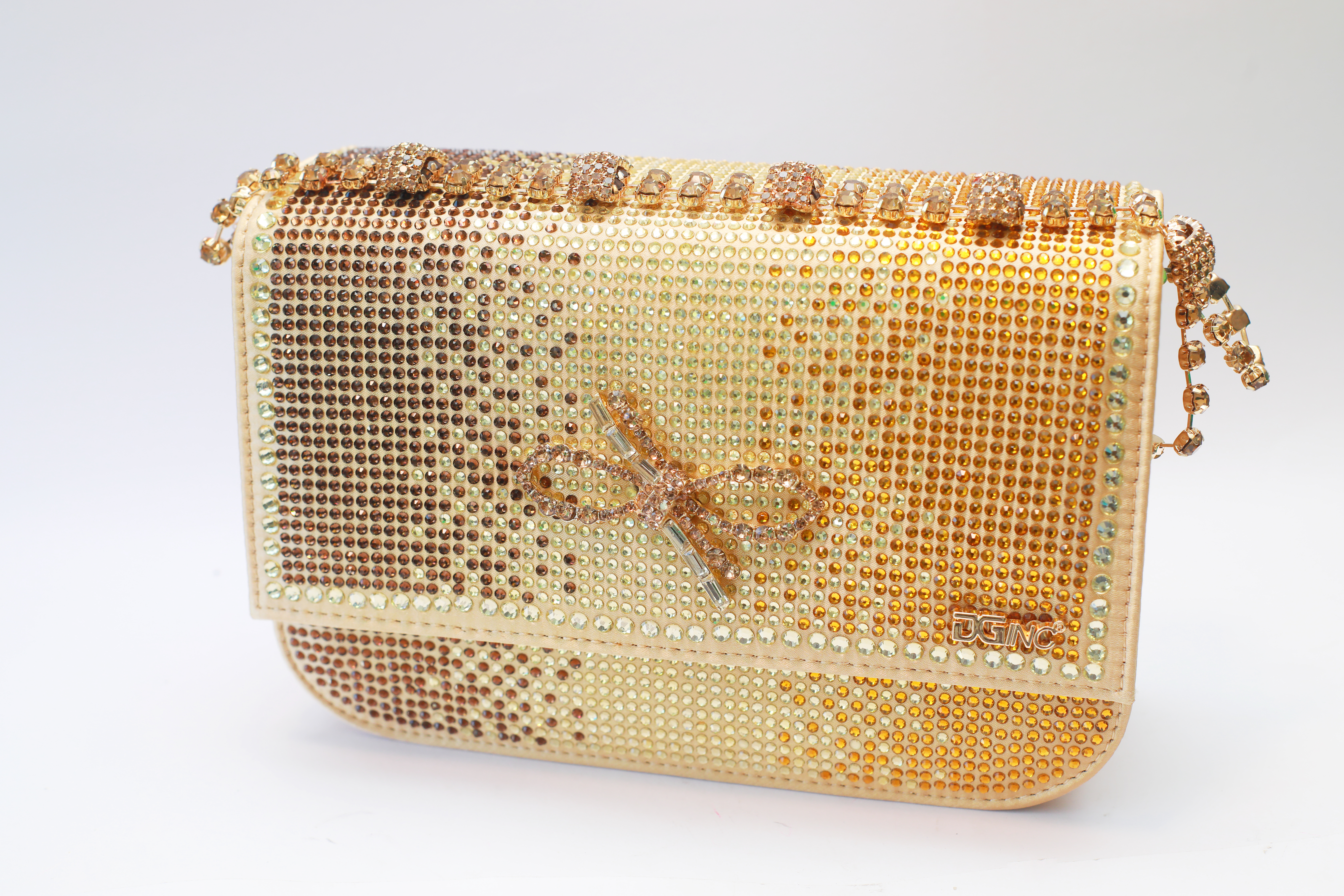 MAYBA Purse – Gold Crystal Edition 
