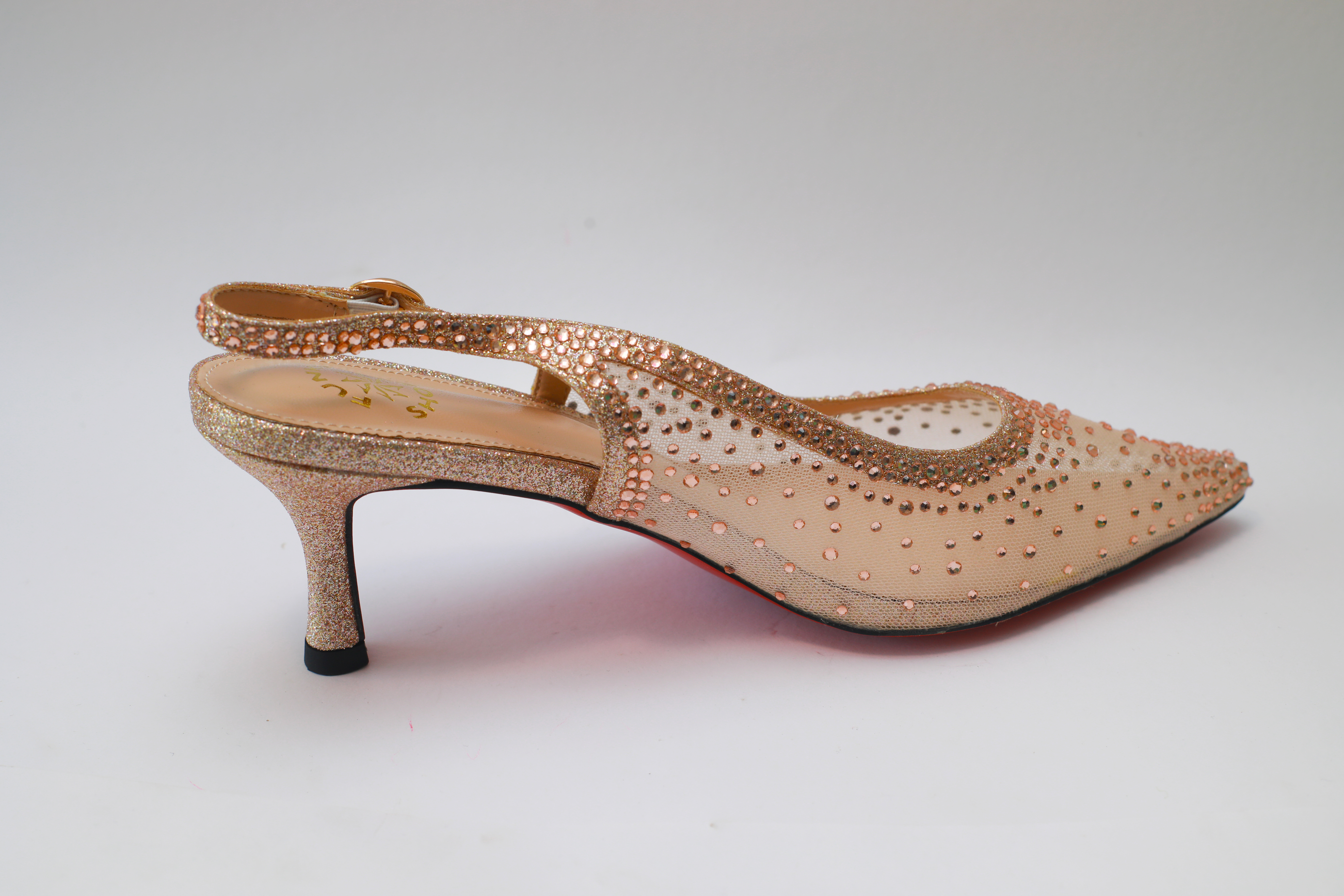 LOLA Sandal – Champagne Crystal Edition  view 5