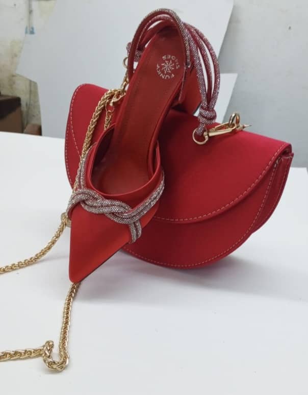 FUNKY WINE- WINE  SHOE AND BAG SET view 2