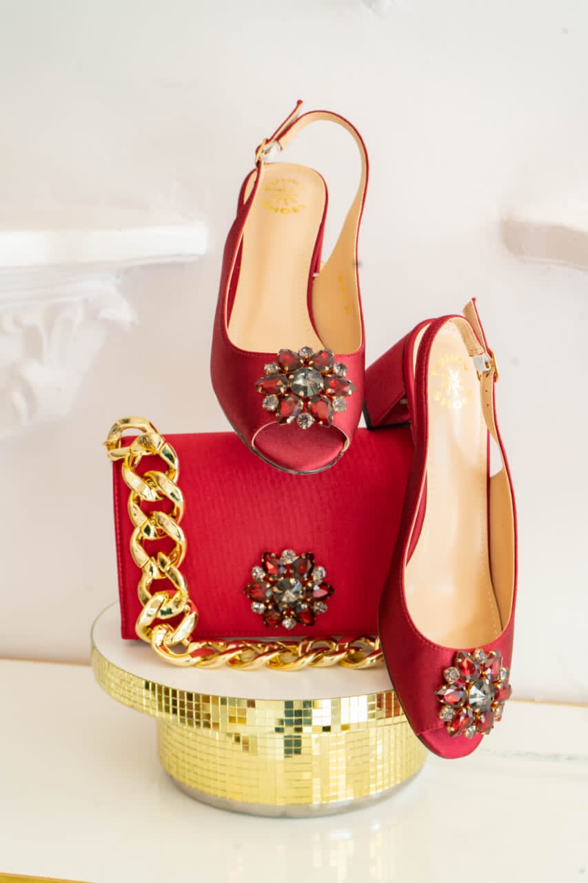 FUNKY CORPORATE SHOE AND BAG SET view 4