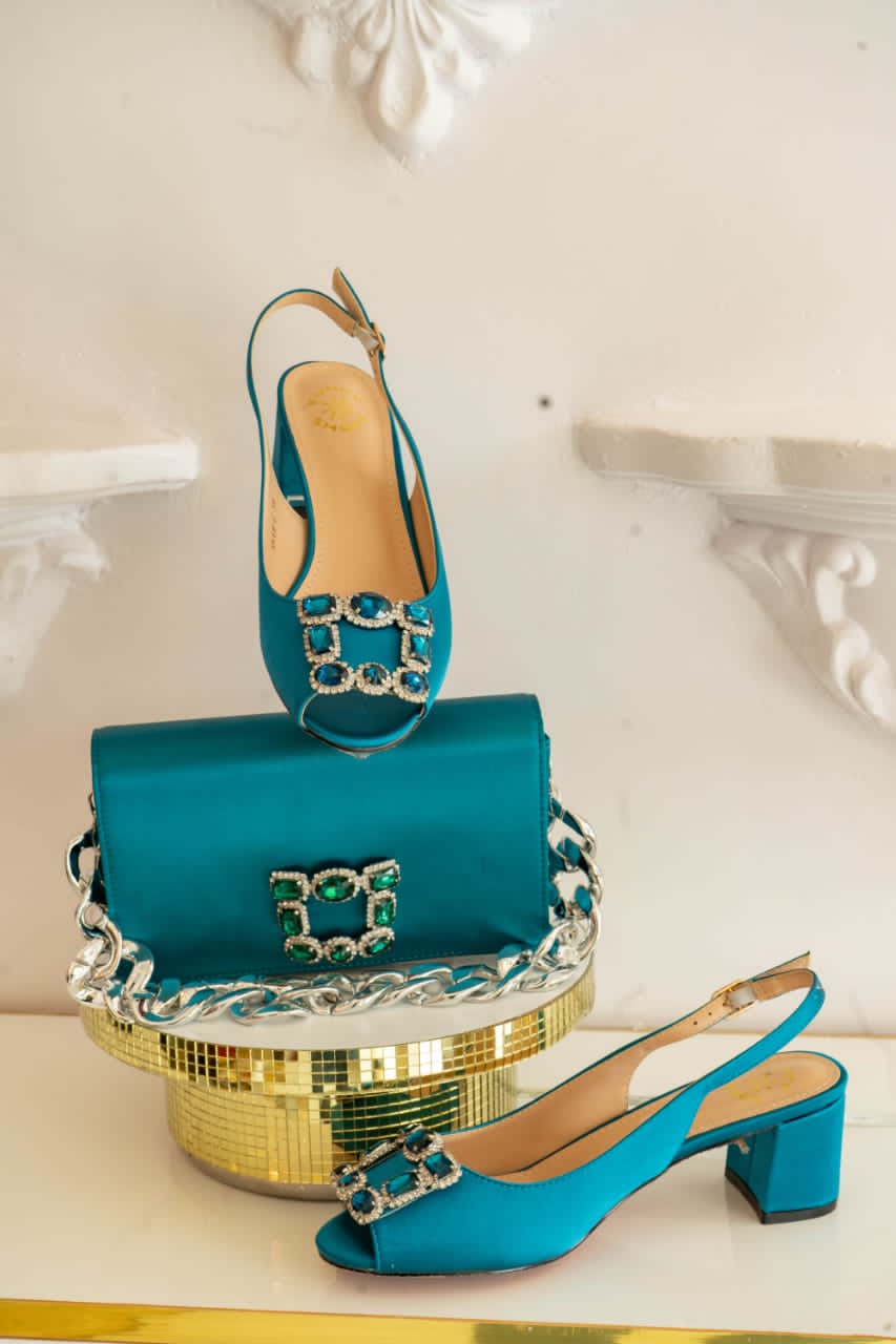 FUNKY CORPORATE SHOE AND BAG SET view 5